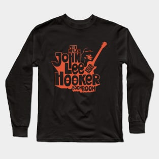 John Lee Hooker 'The Healer' Shirt - Delta Blues Collection Long Sleeve T-Shirt